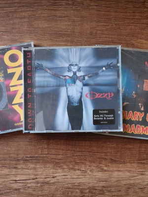 Ozzy Osbourne CD πακέτο 3 μεταχειρισμένα, metal είδος
