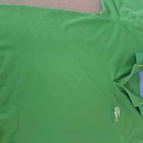 Lacoste polo men's shirt like new, size M, green