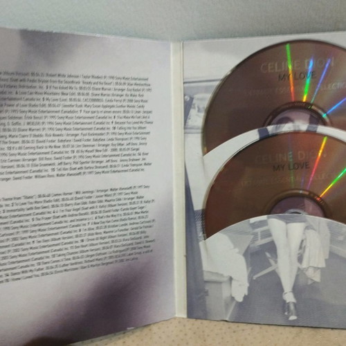 Celine Dion My Love Ultimate Essential Collection CD used, pop