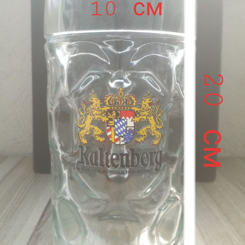 Kaltenberg beer mug used, 1 l capacity