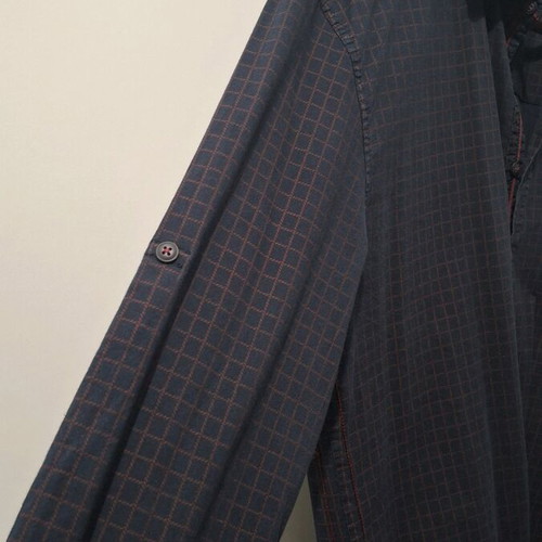 Zen and Zen striped shirt like new, dark blue with red stripes XXL