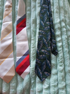 Ties new, pack of 3 pieces