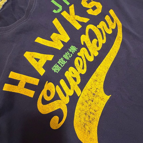 Superdry Tshirt blue like new, size M/L