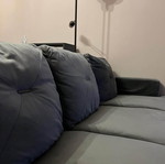 Corner sofa with removable chaise like new