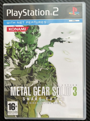 Metal Gear Solid 3 Snake Eater PlayStation 2 Game σαν καινούργιο