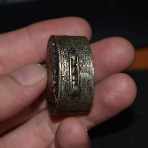 Vintage silver box used