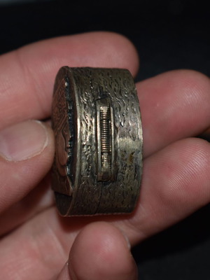 Vintage silver box used