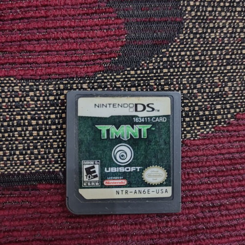 TMNT Nintendo DS used with original manual and cover without box