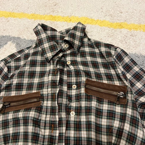 Iceberg shirt brown and green like new, size S