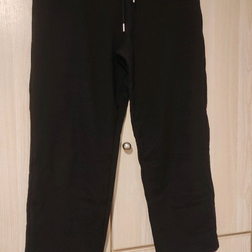 Black pants with elastic waist used, size XL