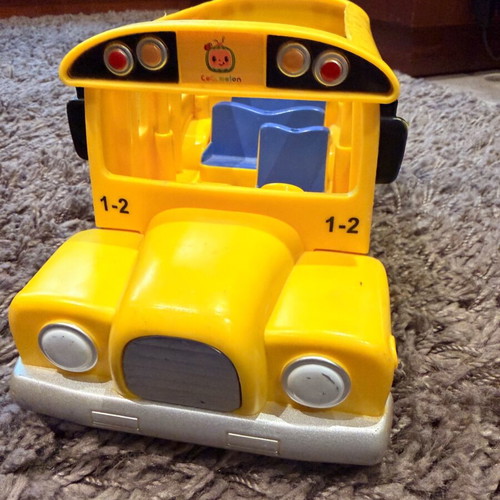 Cocomelon school toy truck used with sounds and minor scratches