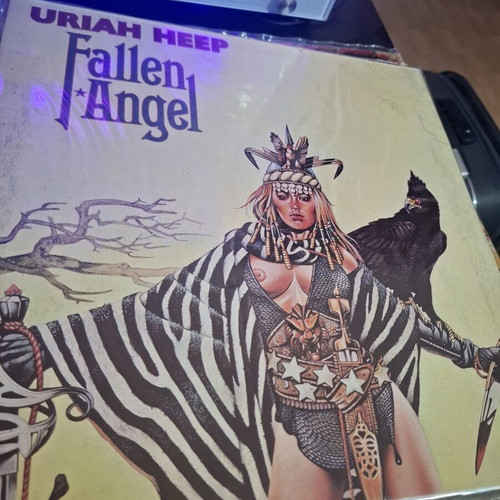 Uriah Heep Fallen Angel vinyl record 1978
