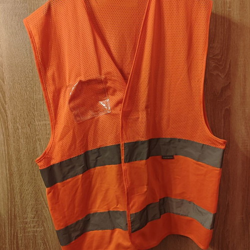 Work Vest used