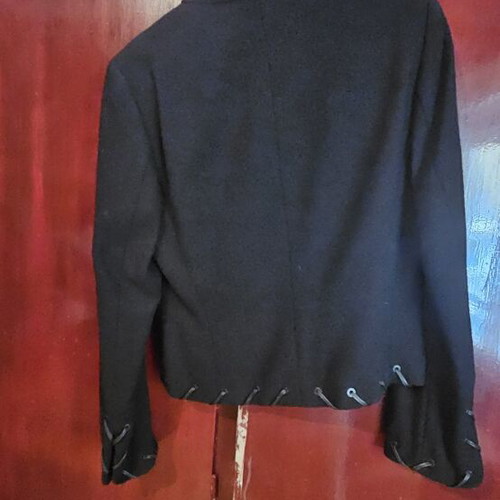 Escada black jacket size L