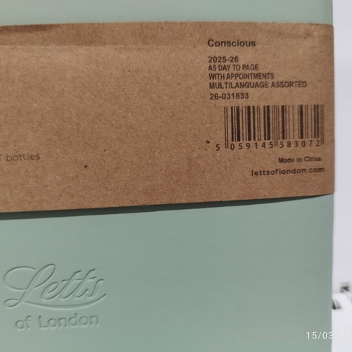 Letts of London Academic Daily Planner 2025–2026 new
