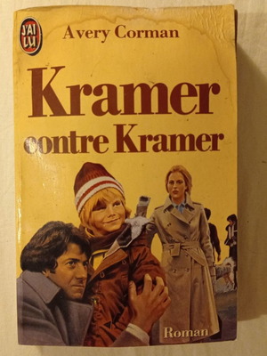 Kramer Contre Kramer book used, 1977 edition, in French