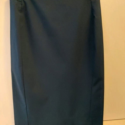 Zara basic office skirt midi large black like new