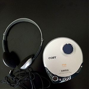 COBY FM TUNER PORTABLE CD PLAYER (γνήσιο)