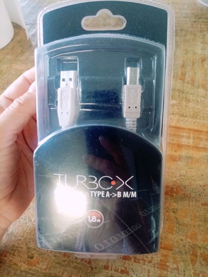 Turbo καλώδιο USB-2 type A 1,8 m κλειστή συσκευασία
