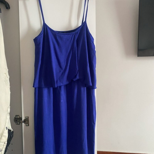 Milk & Honey midi dress royal blue size M like new