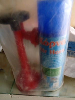 Air horn new for danger signals and entertainment