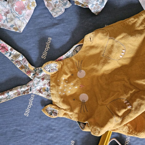 Romper dress and blouse 9-12 months