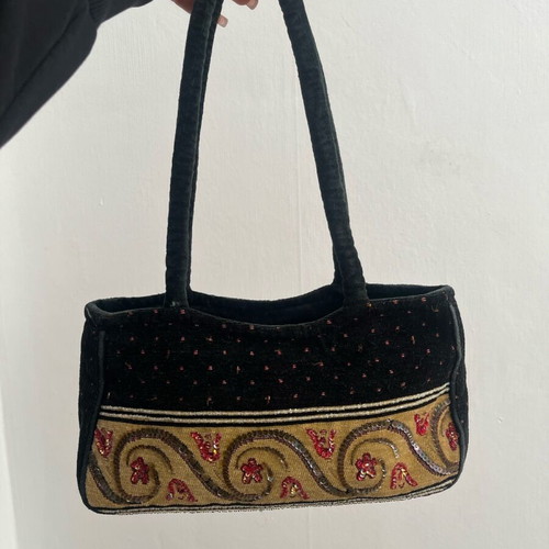 Vintage shoulder bag Doca like new, black
