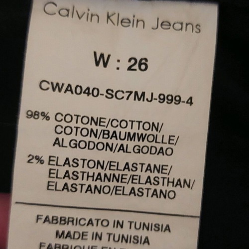 Calvin Klein pants new, size S, black, cotton