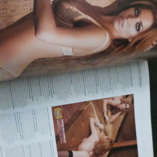 Maxim magazine February 2008, Katerina Stikoudi cover