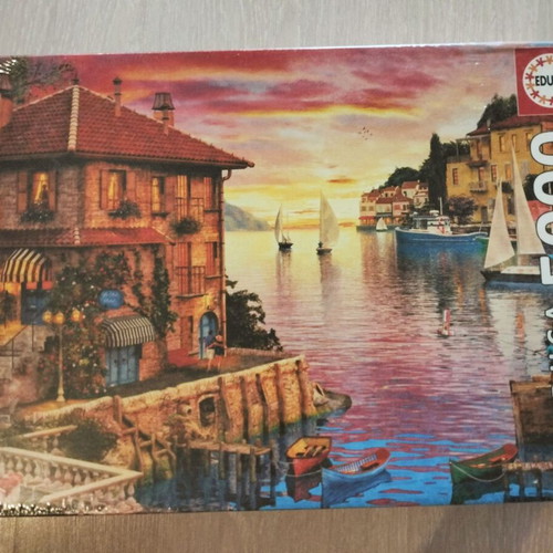 The Mediterranean Harbour educa puzzle 5,000 pieces new