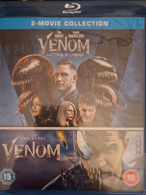 Venom και Venom Let There Be Carnage Blu-ray σαν καινούργιο με ελληνικούς υπότιτλους