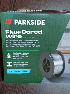 Parkside σύρμα ηλεκτροσυγκόλλησης Flux 0,9mm 110m 450g