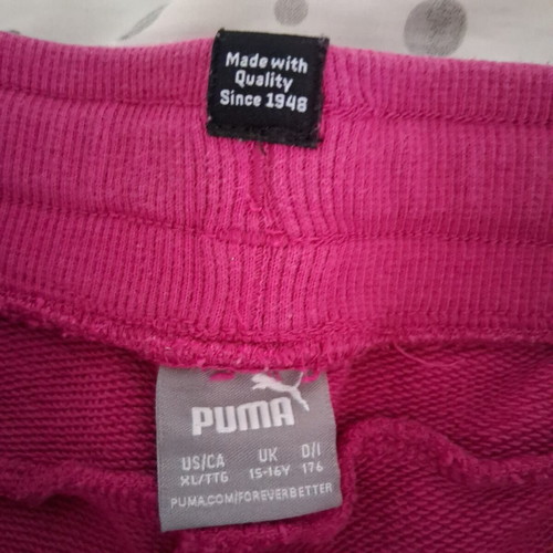 Puma sports shorts like new, pink, size M