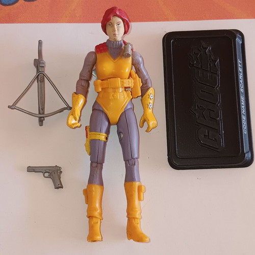 GI Joe Scarlett (v9) 2008 figure like new