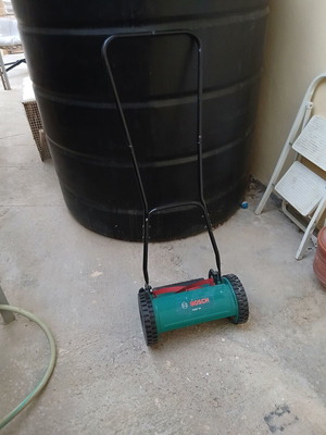 Bosch AHM 30 manual lawn mower used