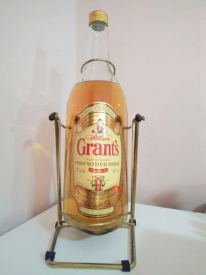 Collectible whiskey bottle 3 liters sealed, like new