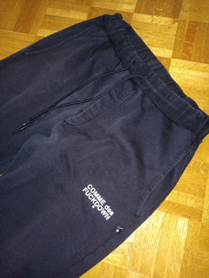 Comme Des Fuckdown tracksuit used, black, size L
