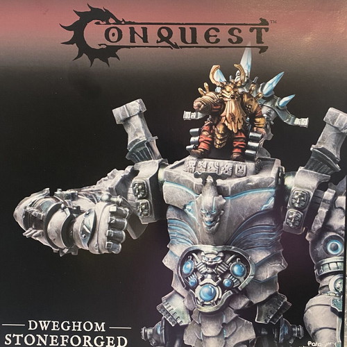 Conquest Stoneforged Dweghom figure
