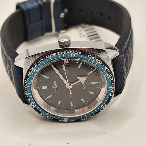 Tempic vintage men's wristwatch, new old stock