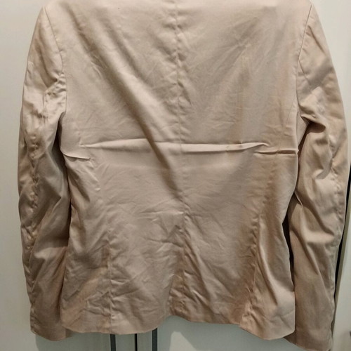 Stradivarius jacket large beige spring cotton used