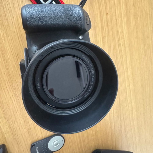 Canon EOS 80D camera like new with EF 50mm f/1.8 STM lens and accessories