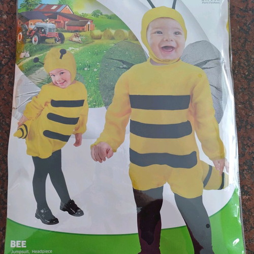 Bee costume 2-3 years like new
