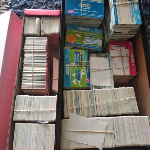 Phone cards used, pack of 4500+ from 1993