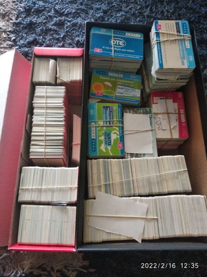 Phone cards used, pack of 4500+ from 1993