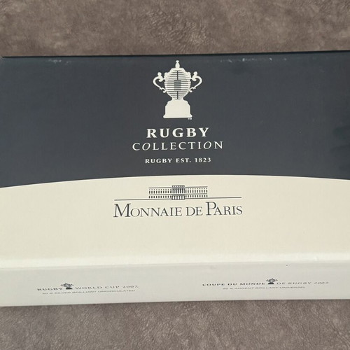 Rugby World Cup 2007 Silver Coin 50 Euro New, Limited Edition