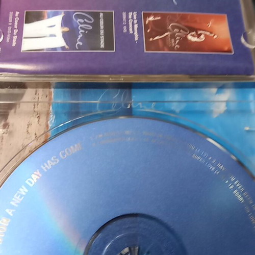 Celine Dion A New Day Has Come CD used, blues