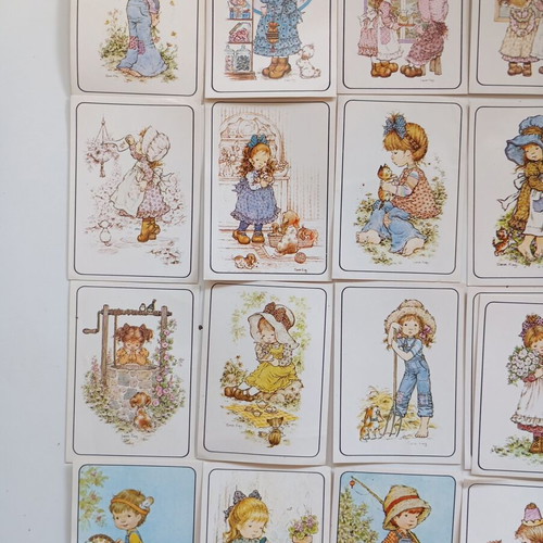 Sarah Kay Panini Stickers 1980 like new, 36 pieces