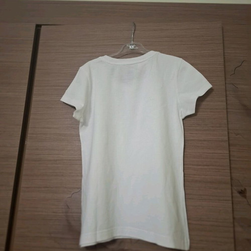 Adidas girls' short-sleeve shirt like new, 100% cotton