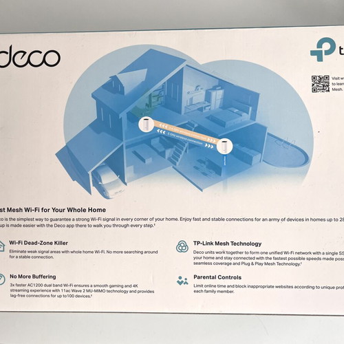 TP-Link Deco M4 Mesh Wi-Fi system, pack of 2