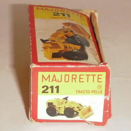 Majorette Tracto-Pelle 211 metal bulldozer toy